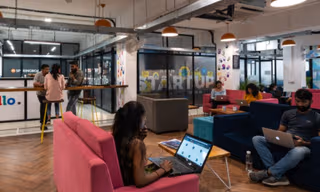 4 Person Coworking Desk