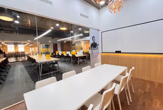 3 Person Coworking Desk