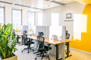 2 Person Coworking Desk