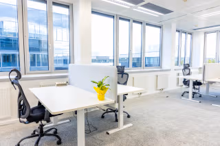 4 Person Coworking Desk