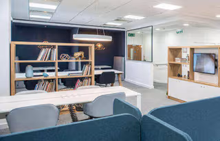 1 Person Coworking Desk