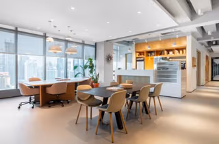 1 Person Coworking Desk