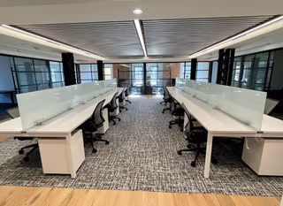 2 Person Coworking Desk
