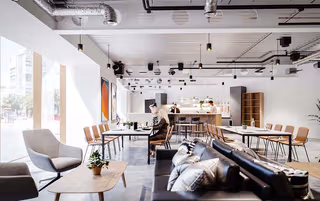 1 Person Coworking Desk