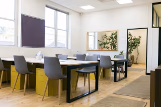 6 Person Coworking Desk