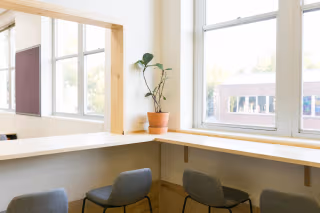 4 Person Coworking Desk