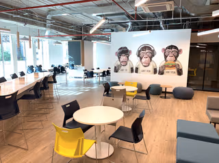 1 Person Coworking Desk