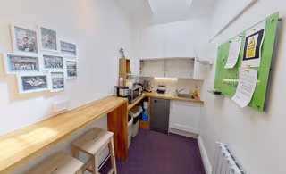 3 Person Coworking Desk