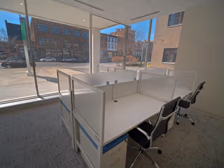 1 Person Coworking Desk