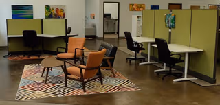 5 Person Coworking Desk