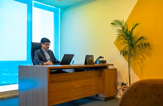 4 Person Coworking Desk