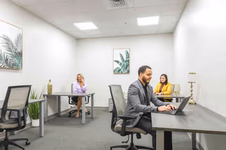 2 Person Coworking Desk