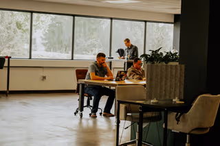 1 Person Coworking Desk