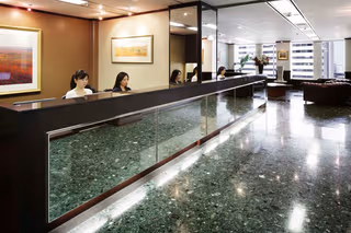 3 Person Coworking Desk