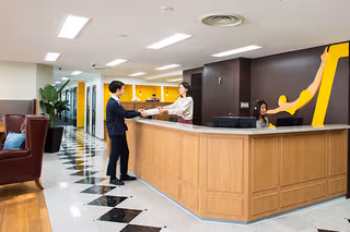 1 Person Coworking Desk