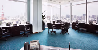 3 Person Coworking Desk