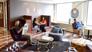 3 Person Coworking Desk