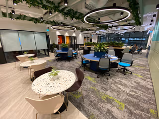 3 Person Coworking Desk