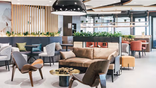 5 Person Coworking Desk