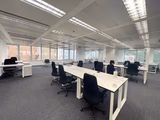 3 Person Coworking Desk