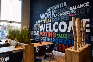 1 Person Coworking Desk