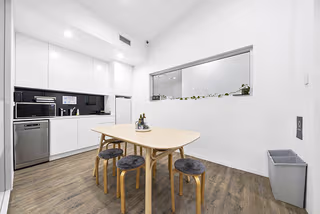 3 Person Coworking Desk