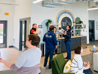 1 Person Coworking Desk
