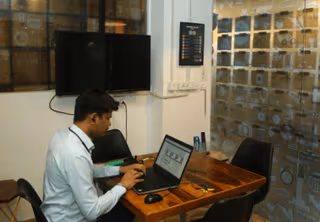 2 Person Coworking Desk