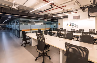 3 Person Coworking Desk