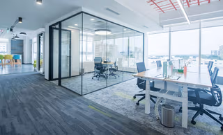 150 Person Private Office