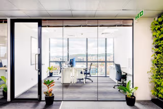 70 Person Private Office