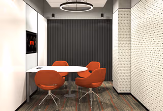 200 Person Private Office