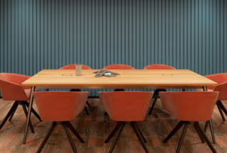 3 Person Coworking Desk