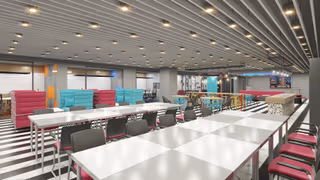 2 Person Coworking Desk