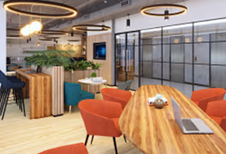 2 Person Coworking Desk