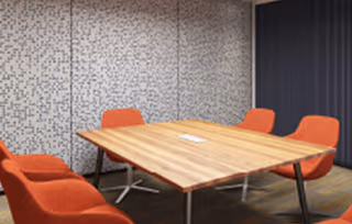 3 Person Coworking Desk