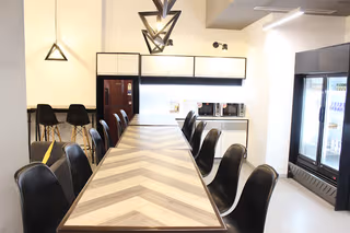 3 Person Coworking Desk