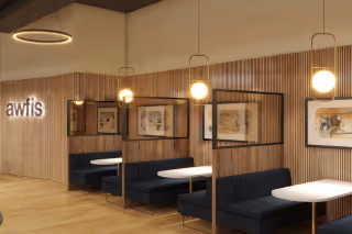 4 Person Coworking Desk