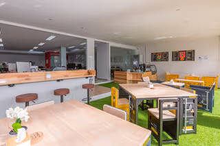 3 Person Coworking Desk