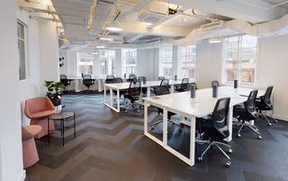 2 Person Coworking Desk