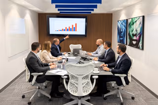 3 Person Private Office