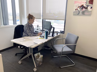 1 Person Coworking Desk