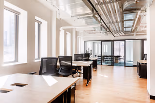 5 Person Coworking Desk