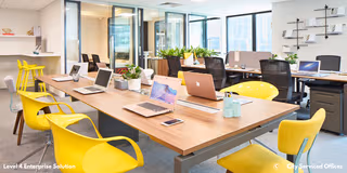1 Person Coworking Desk