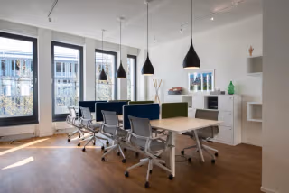 1 Person Coworking Desk