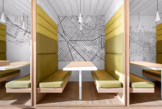 1 Person Coworking Desk