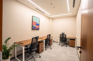 2 Person Coworking Desk