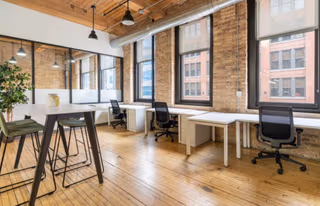 1 Person Coworking Desk