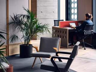 1 Person Coworking Desk