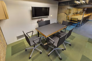 3 Person Coworking Desk
